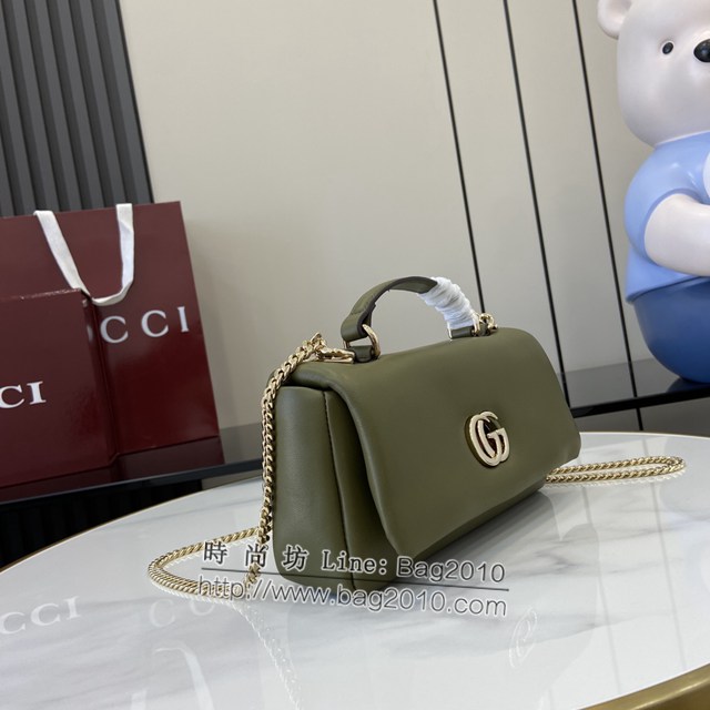 Gucci專櫃古馳最新款Milano系列迷你肩背包女士手提包 jh2387型號：806017